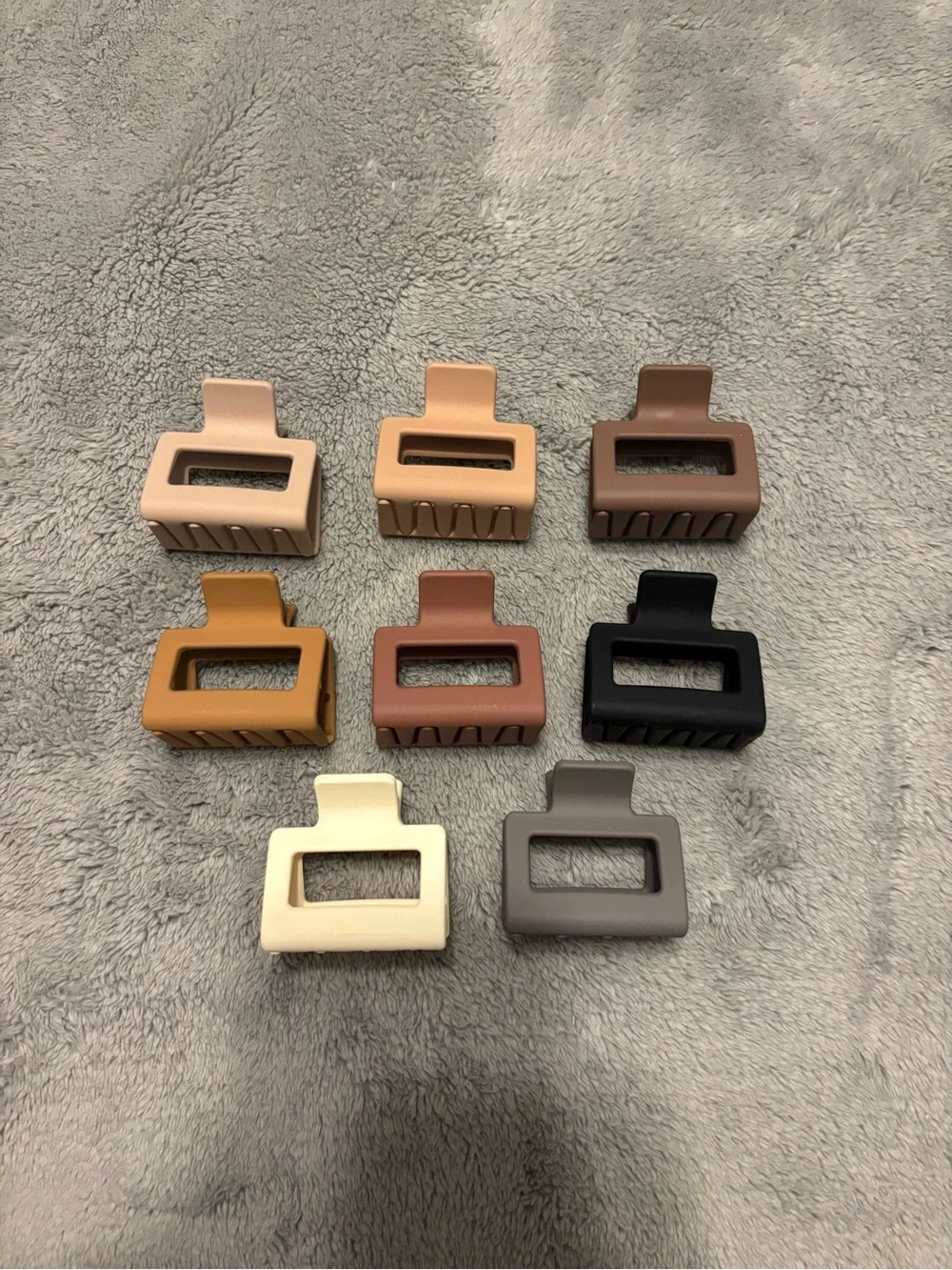 Pack of 8 Mini Claw Clips